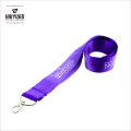 Logo de logo personnalisé bon marché Lanyard en nylon brillant